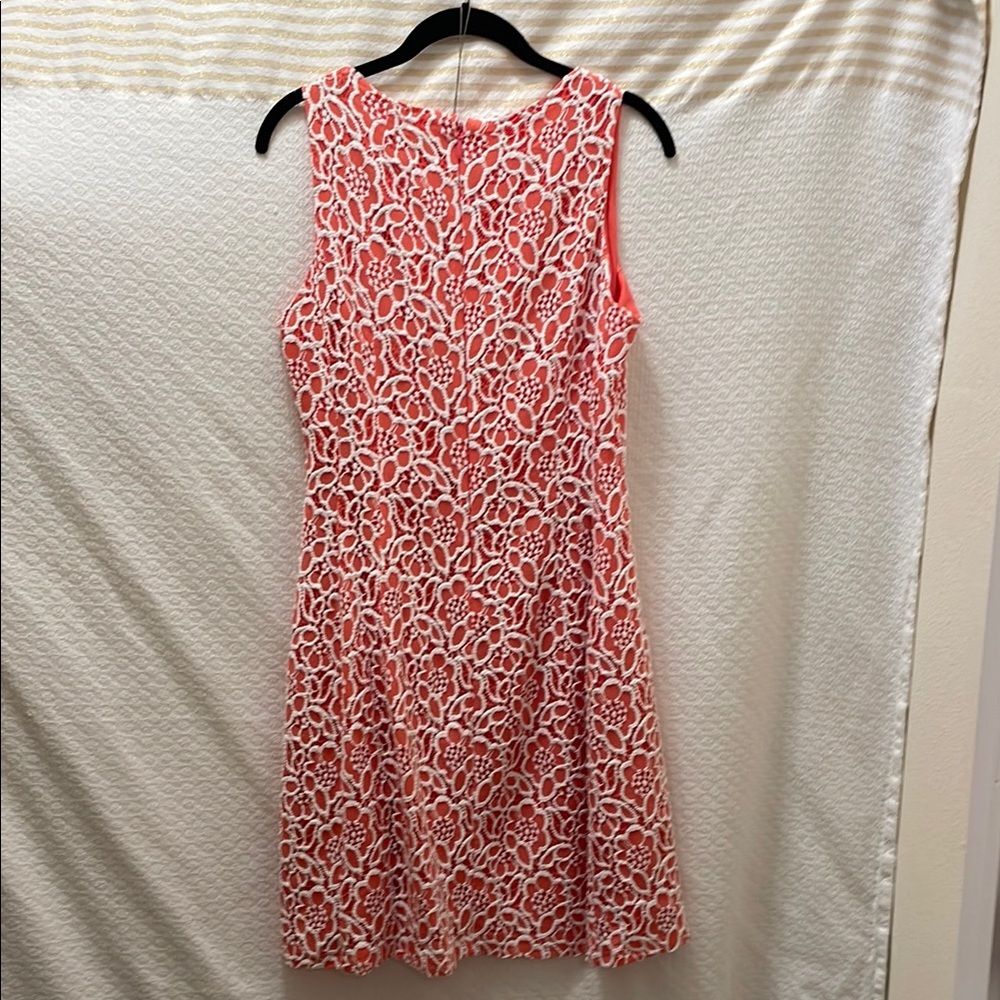 Floral Lace Sleeveless Dress - Picture 7 of 8